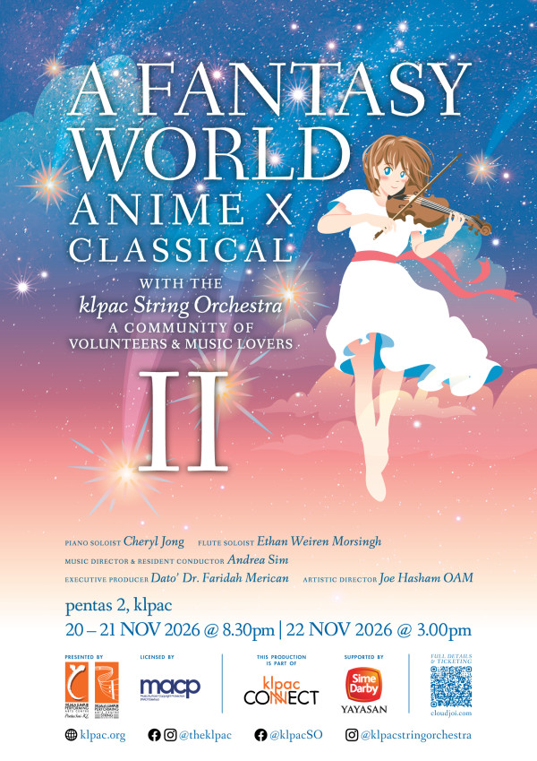 The klpac String Orchestra poster