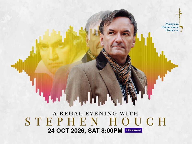 Stephen Hough - A Regal Evening with Stephen Hough concert poster