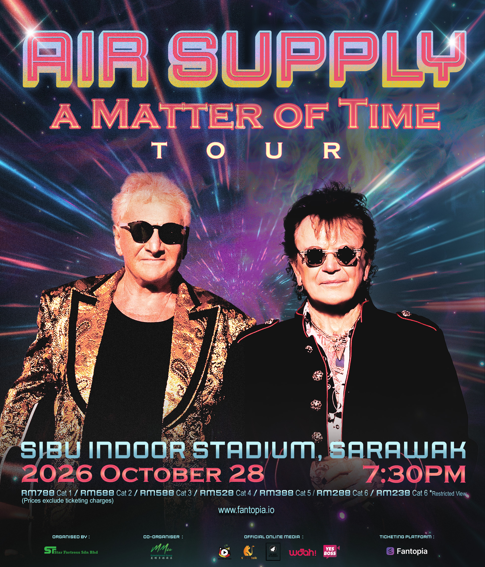Air Supply - A Matter of Time Tour