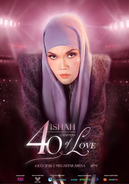 Aishah - 40 Chapters of Love, Live in Concert concert poster
