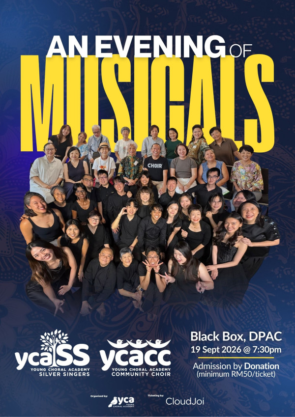 An Evening of Musicals - AN EVENING OF MUSICALS concert poster