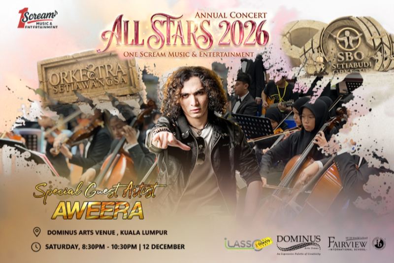 One Scream Music All Stars - Annual Concert All Stars 2026 concert poster