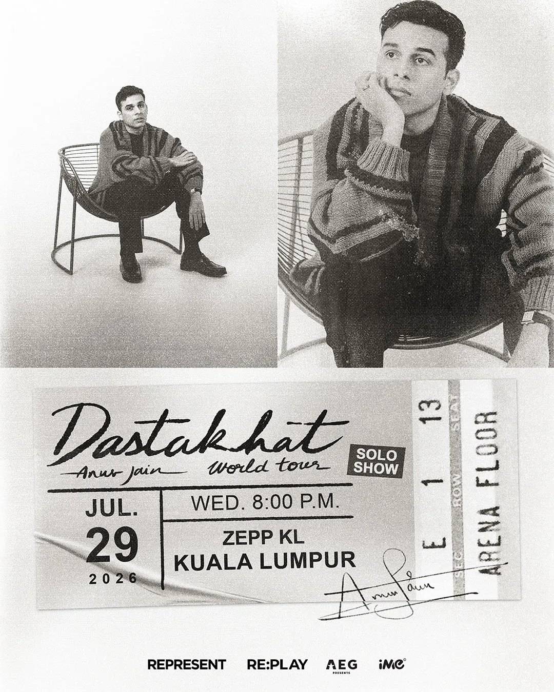 Anuv Jain - Dastakhat World Tour