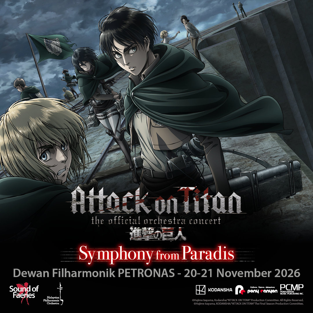 Attack on Titan - Symphony from Paradis - Attack on Titan - Symphony from Paradis concert poster
