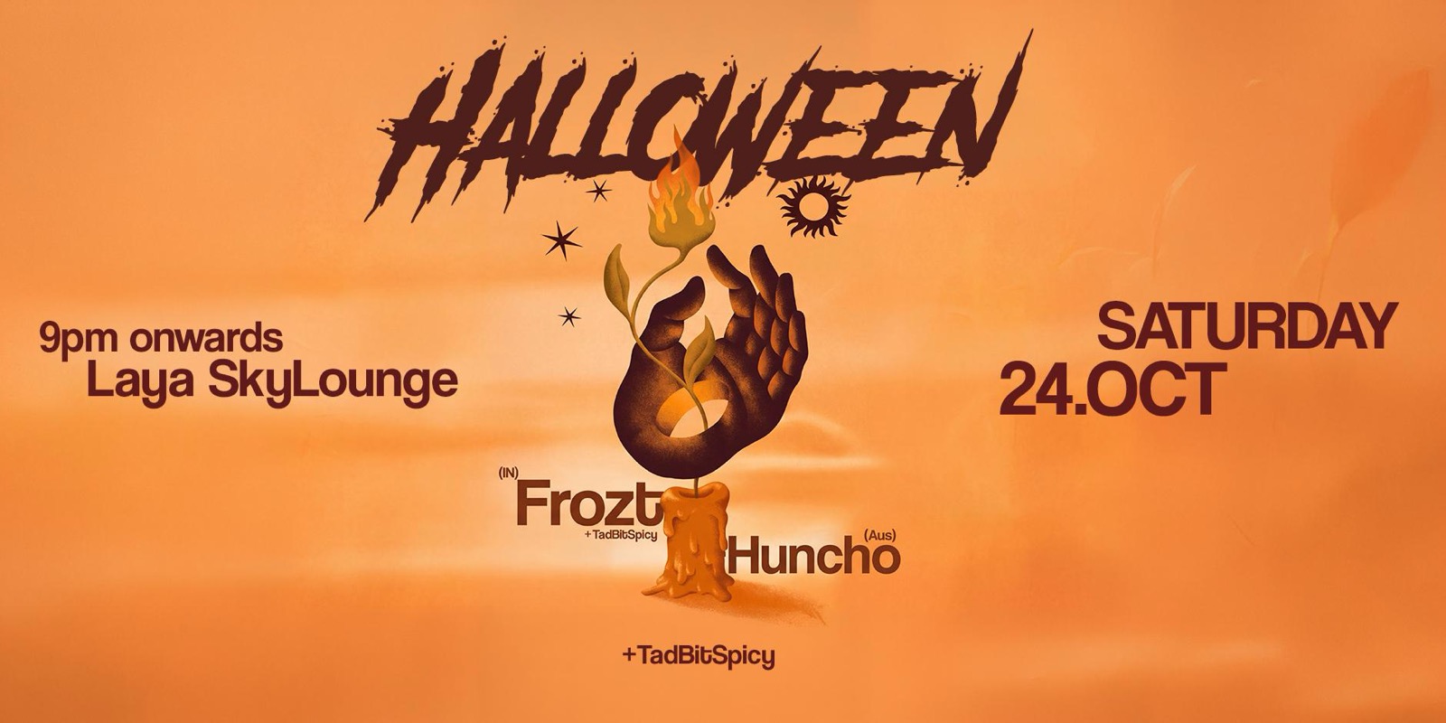 FROZT (IN) & HUNCHO (AU) - Bass Botanica 15 - Halloween (Malaysia Debut)