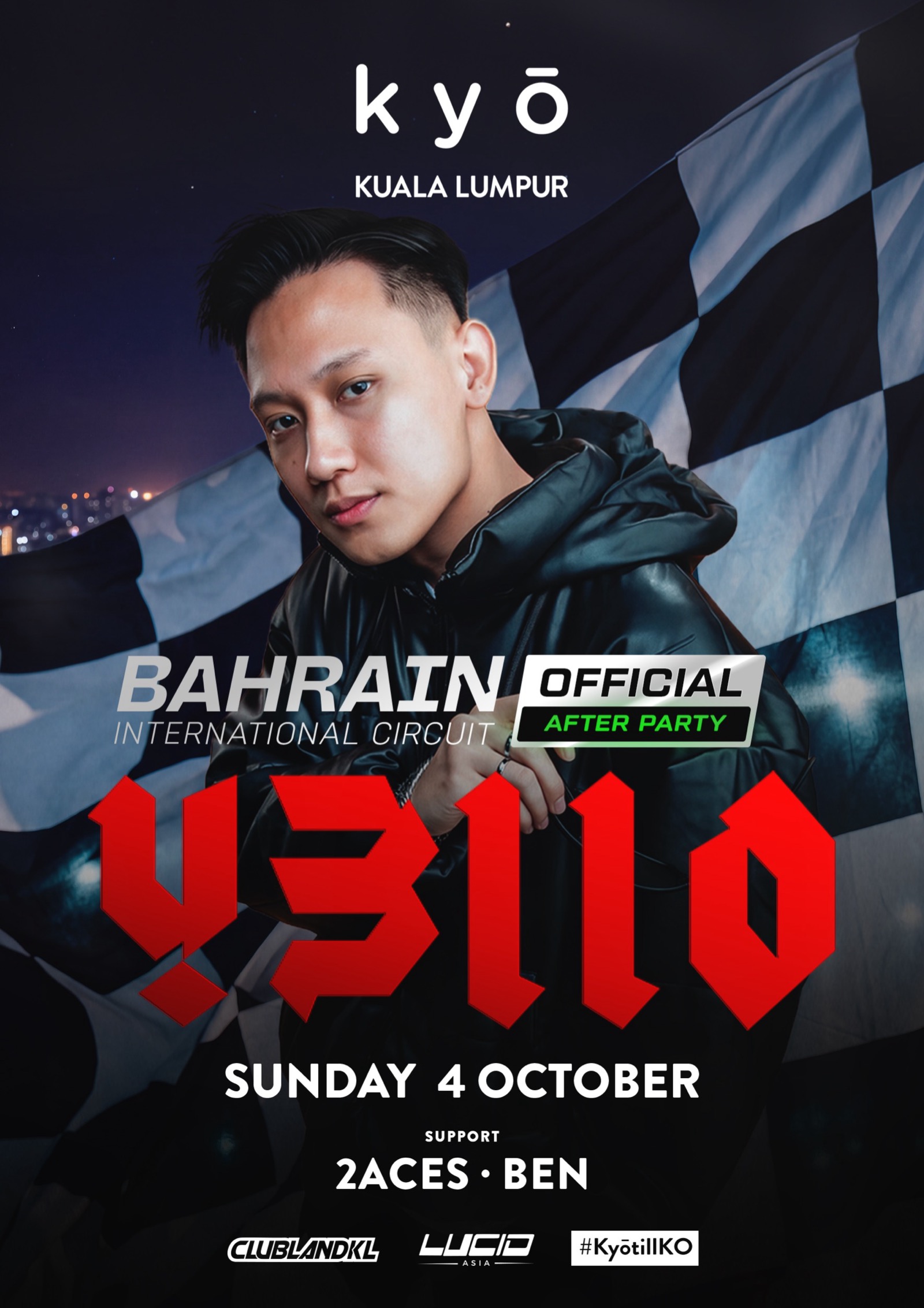 DJ Y3LLO (with 2ACES & BEN) poster