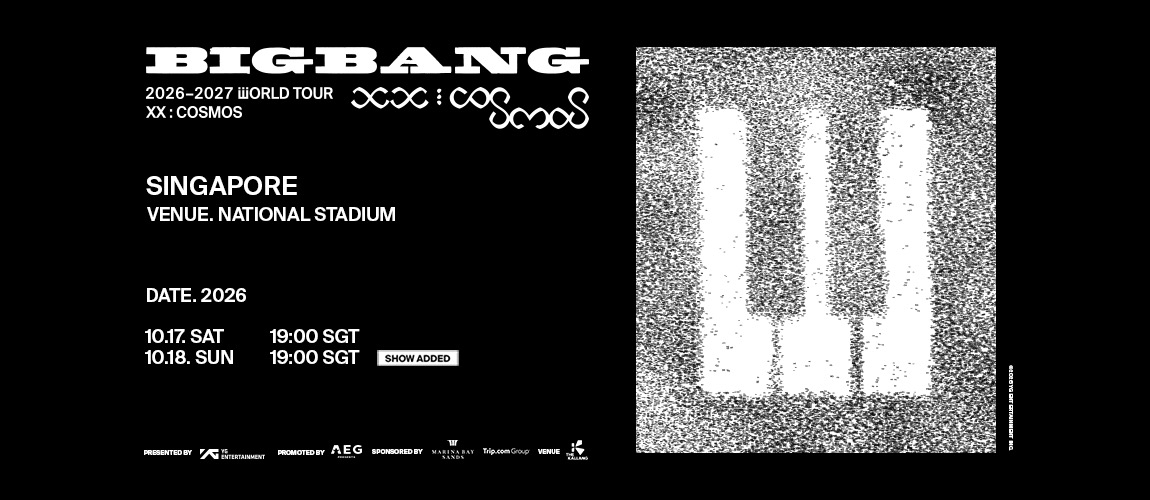 BIGBANG concert poster