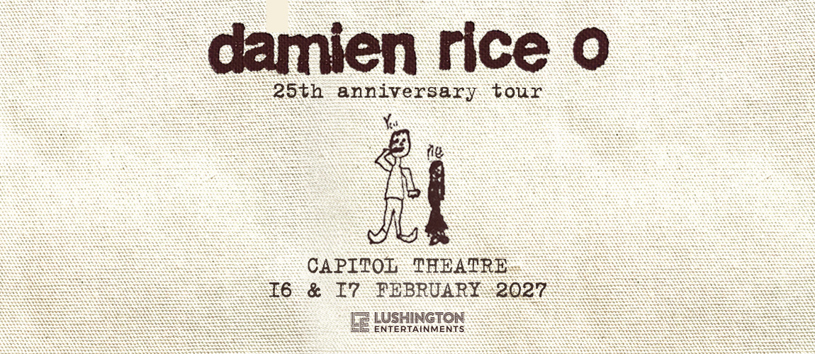 Damien Rice - Damien Rice "O" 25th Anniversary Tour concert poster
