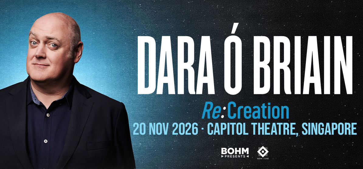 Dara O Briain concert poster