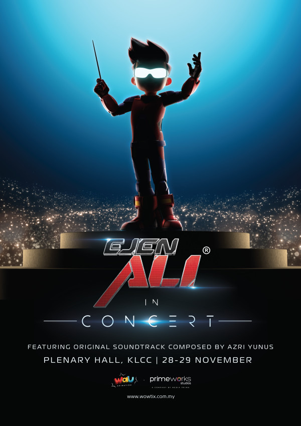 Ejen Ali in Concert - Ejen Ali in Concert — 10th Anniversary concert poster