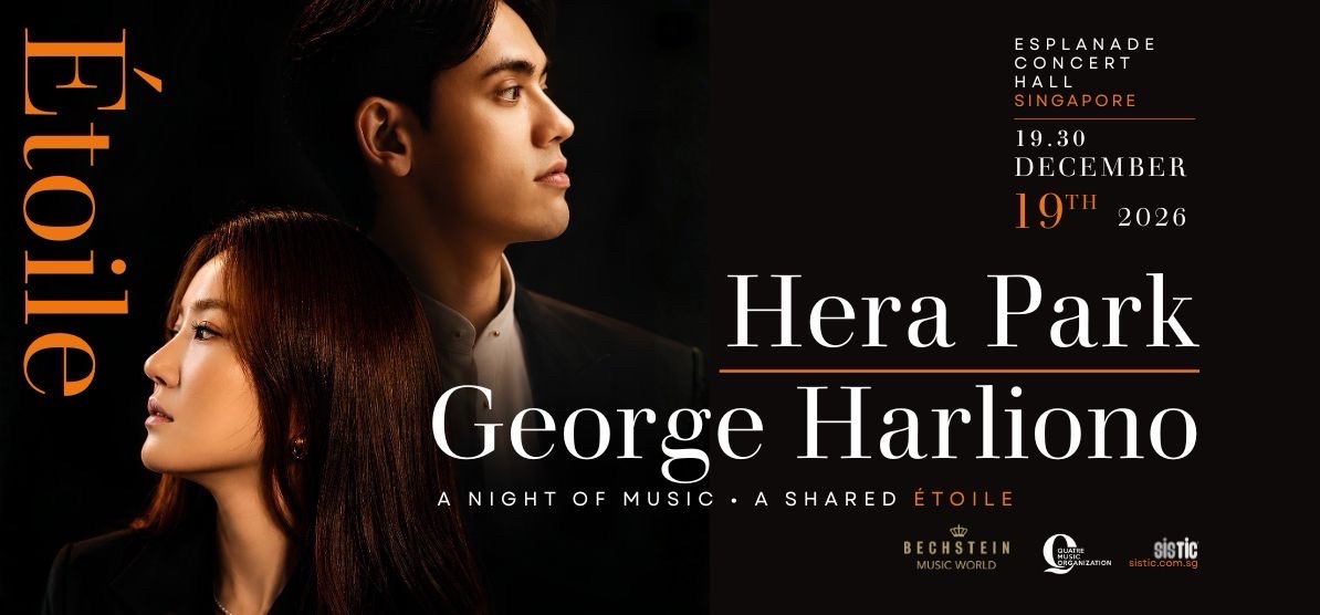 George Harliono & Hera Hyesang Park concert poster