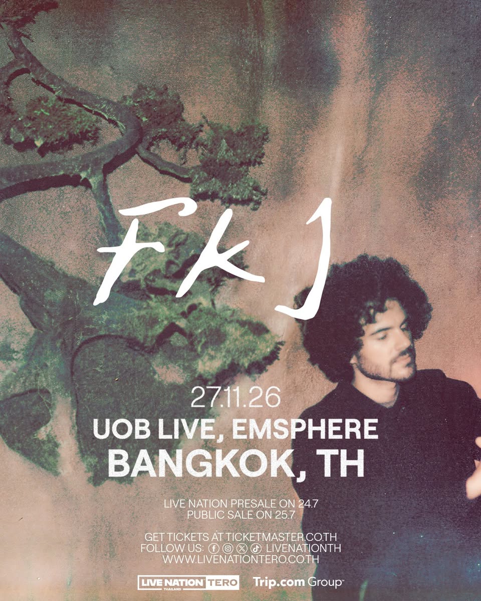 FKJ concert poster