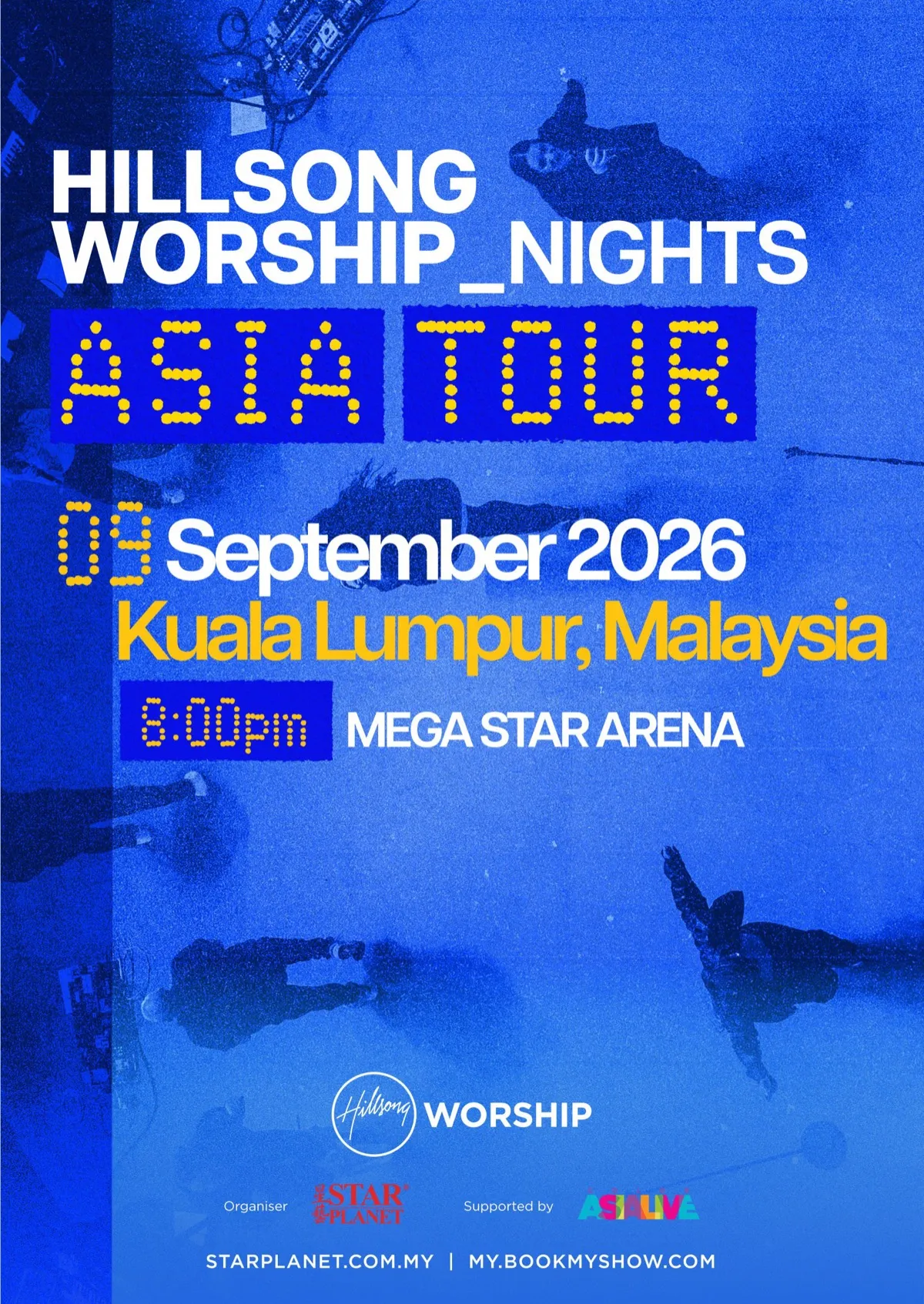 Hillsong Worship - Nights Asia Tour in Kuala Lumpur