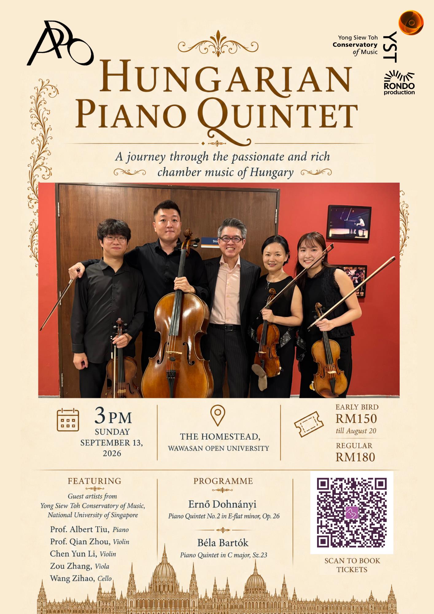 Hungarian Piano Quintet poster