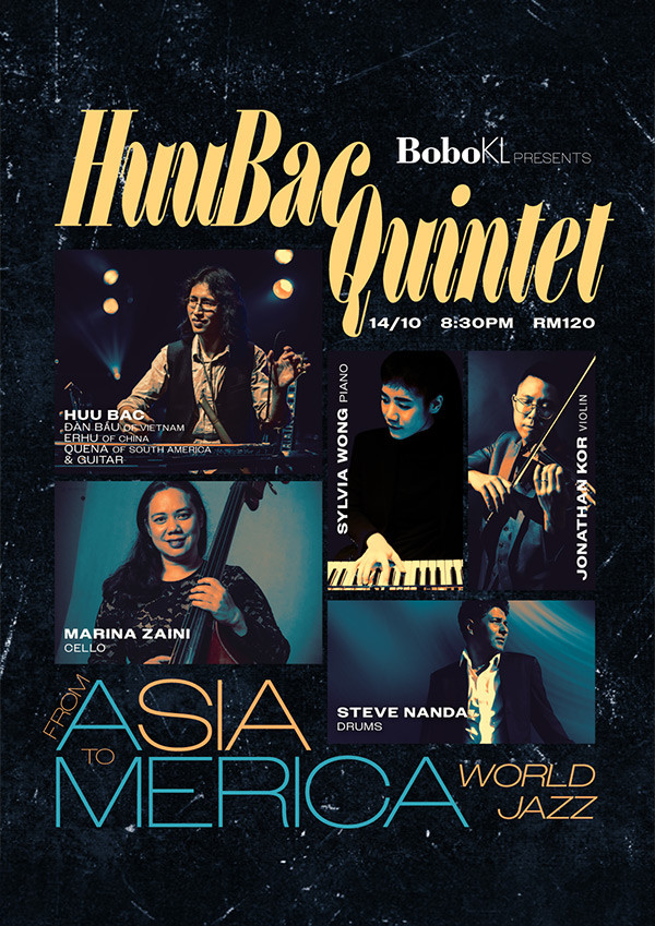 Huu Bac Quintet - Huu Bac Quintec concert poster