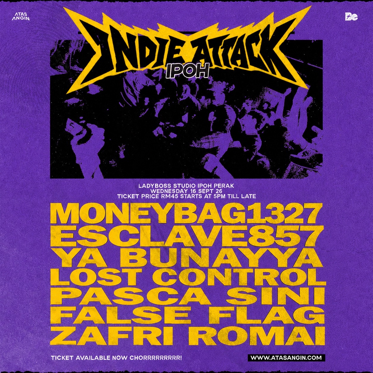 Indie Attack poster