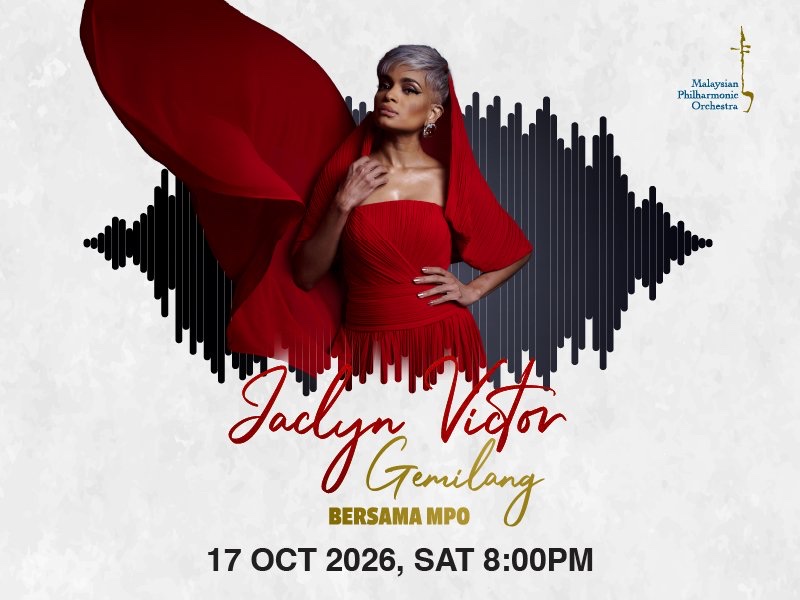 Jaclyn Victor - Gemilang Bersama MPO concert poster
