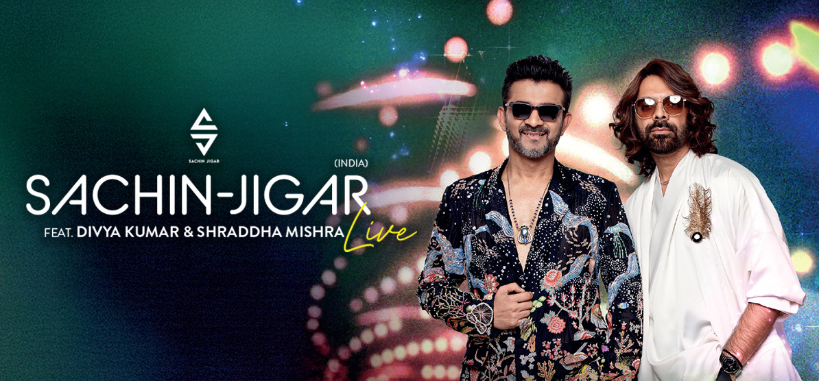 Sachin-Jigar concert poster