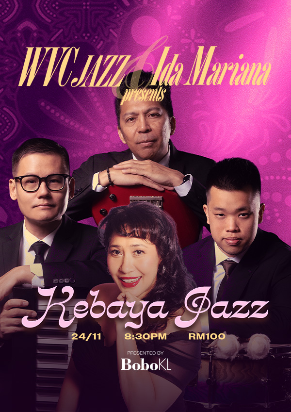 Ida Mariana & WVC Malaysian Jazz Ensemble - Kebaya Jazz with Ida & WVC concert poster