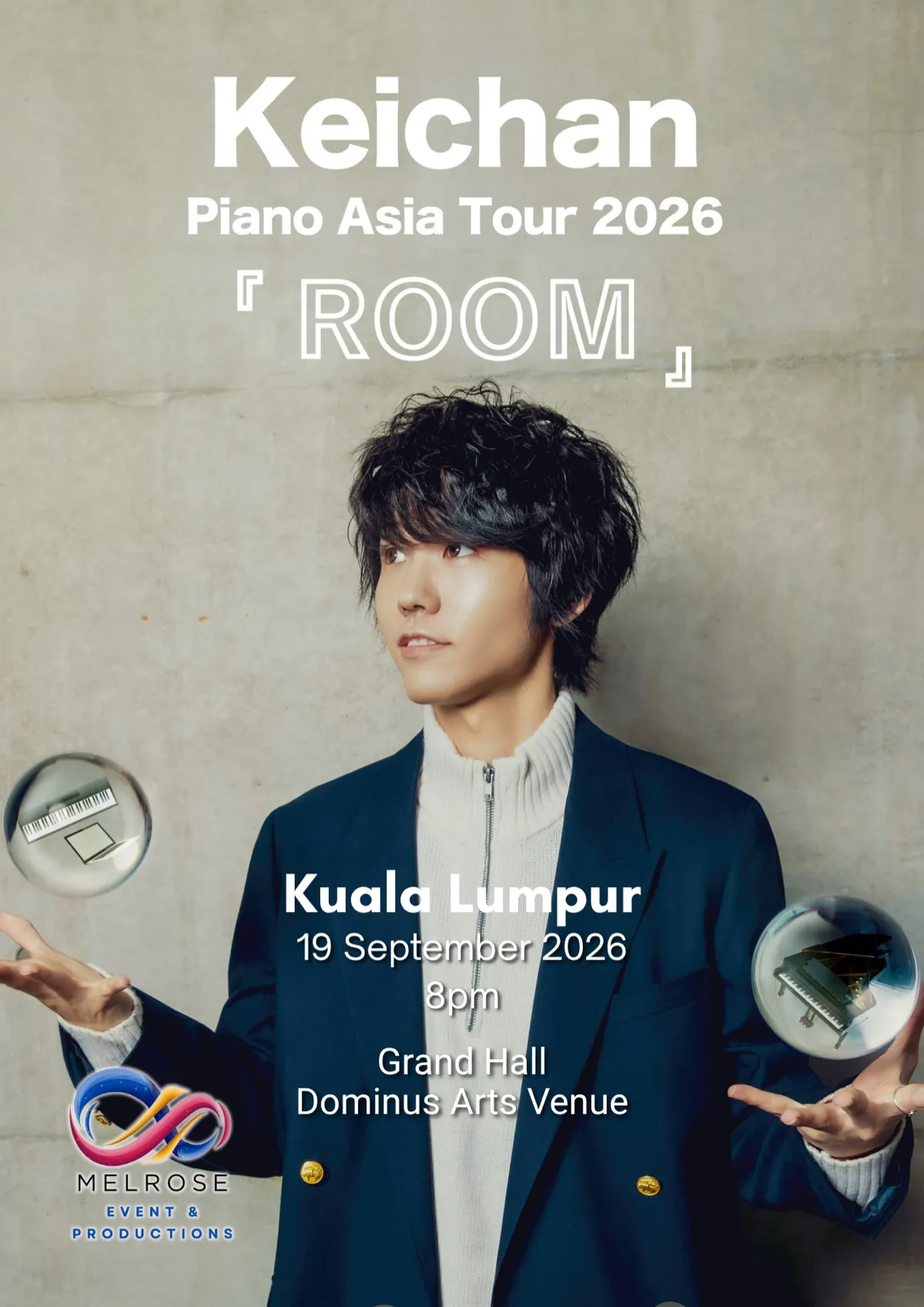 Keichan concert poster