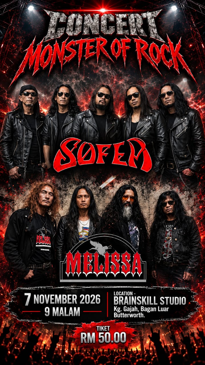 Sofea & Melissa - Konsert Monster of Rock
