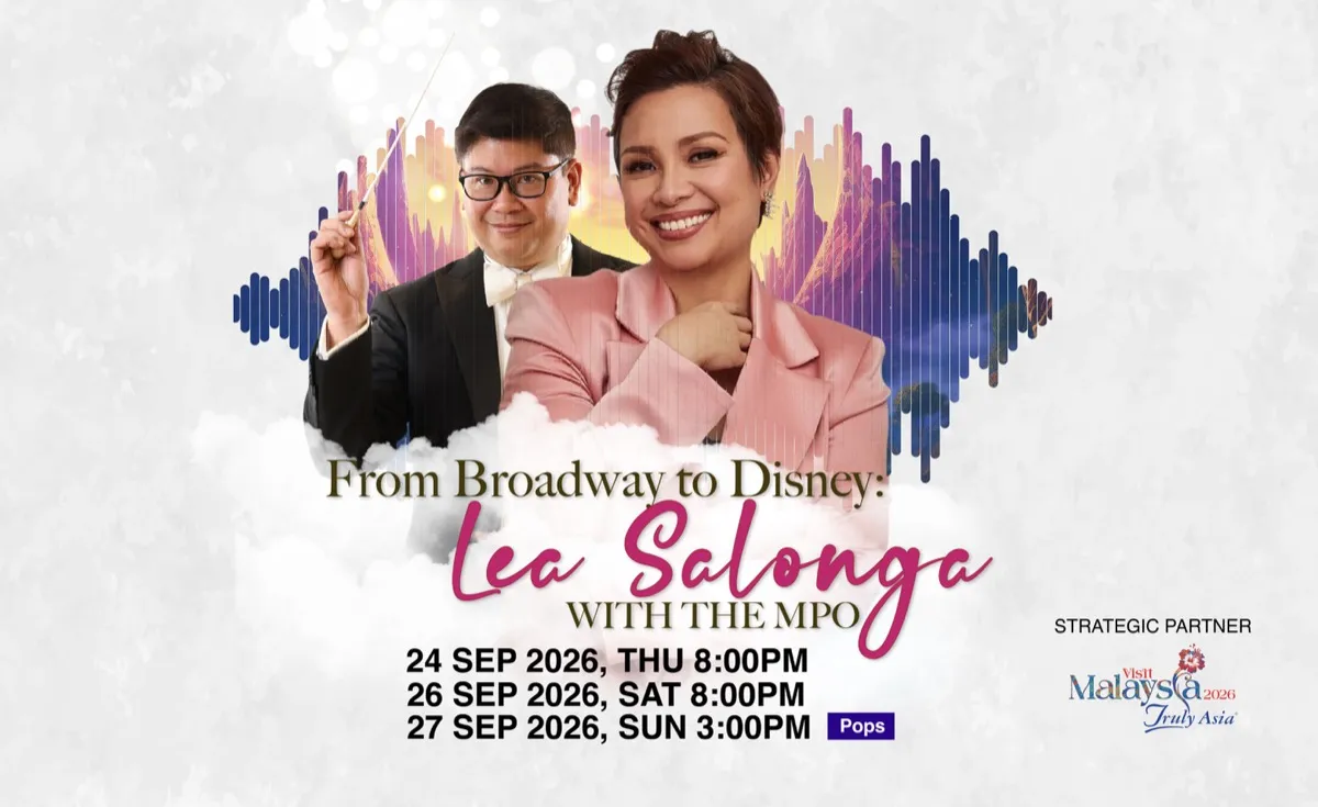 Lea Salonga - From Broadway to Disney with the MPO concert poster
