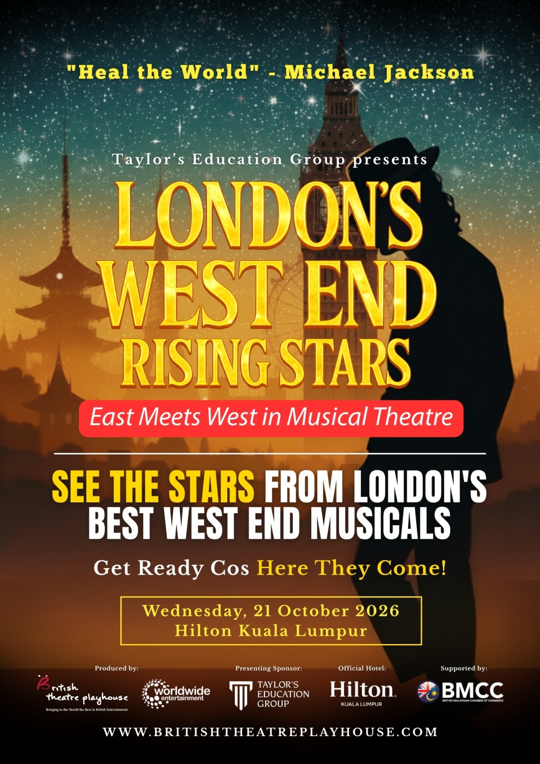 Christine Allado, Miranda Wilford & Aaron Teoh - London's West End Rising Stars — East Meets West In Musical Theatre
