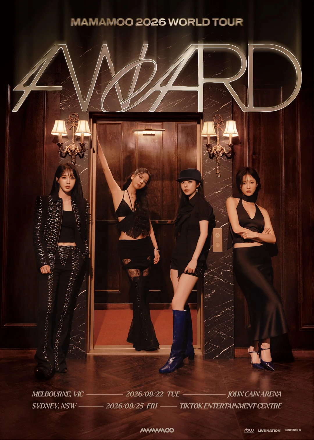 MAMAMOO concert poster