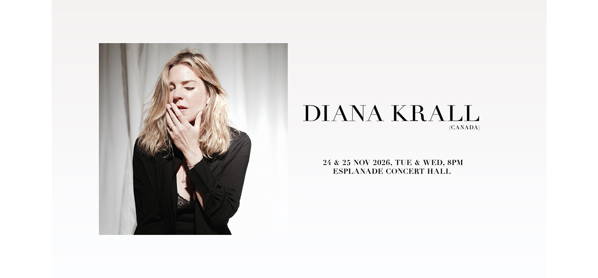 Diana Krall concert poster