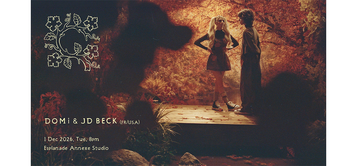 DOMi & JD BECK concert poster