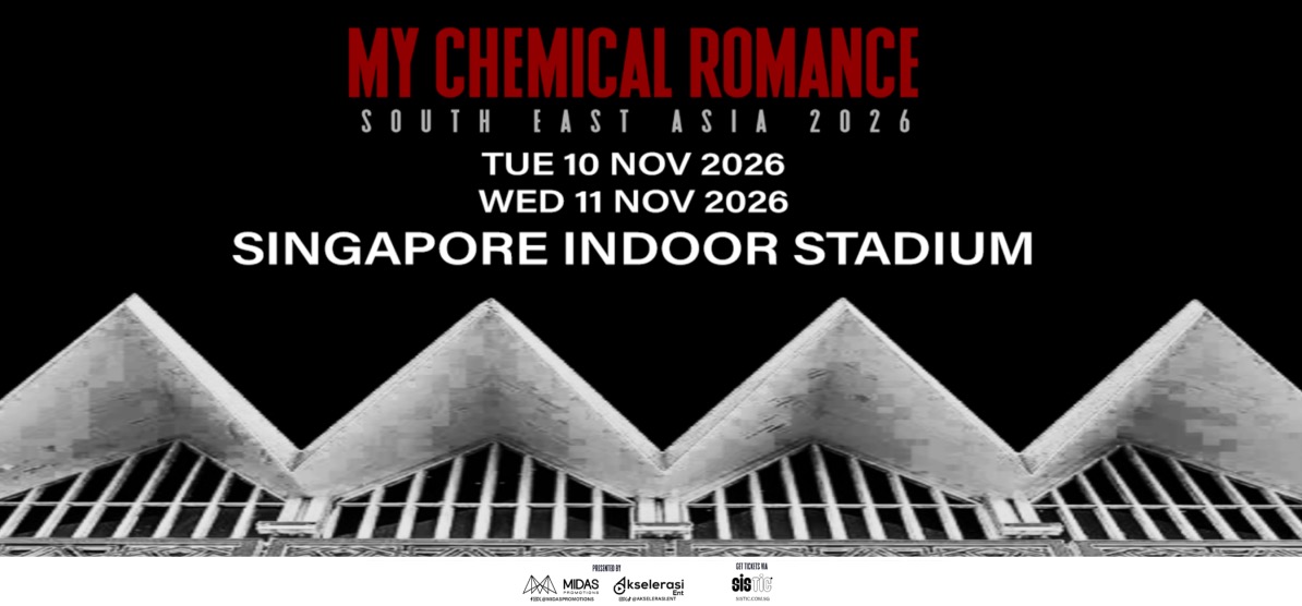 My Chemical Romance concert poster