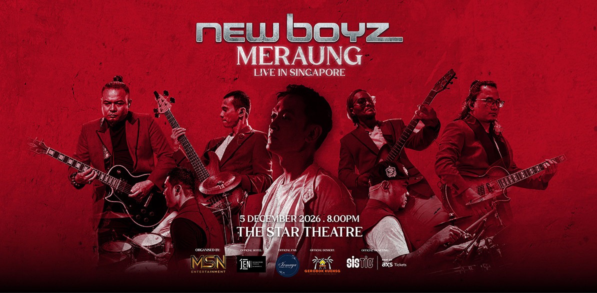 NEW BOYZ MERAUNG concert poster