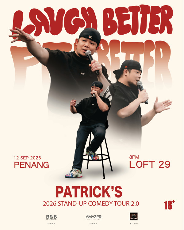 NEWAGE - NEWAGE《Laugh Better, Feel Better 2.0》2026 教念脱口秀巡演 — 槟城站