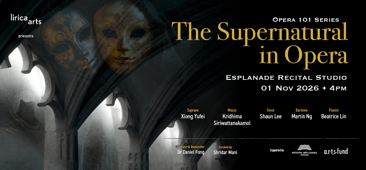 Lirica Arts concert poster