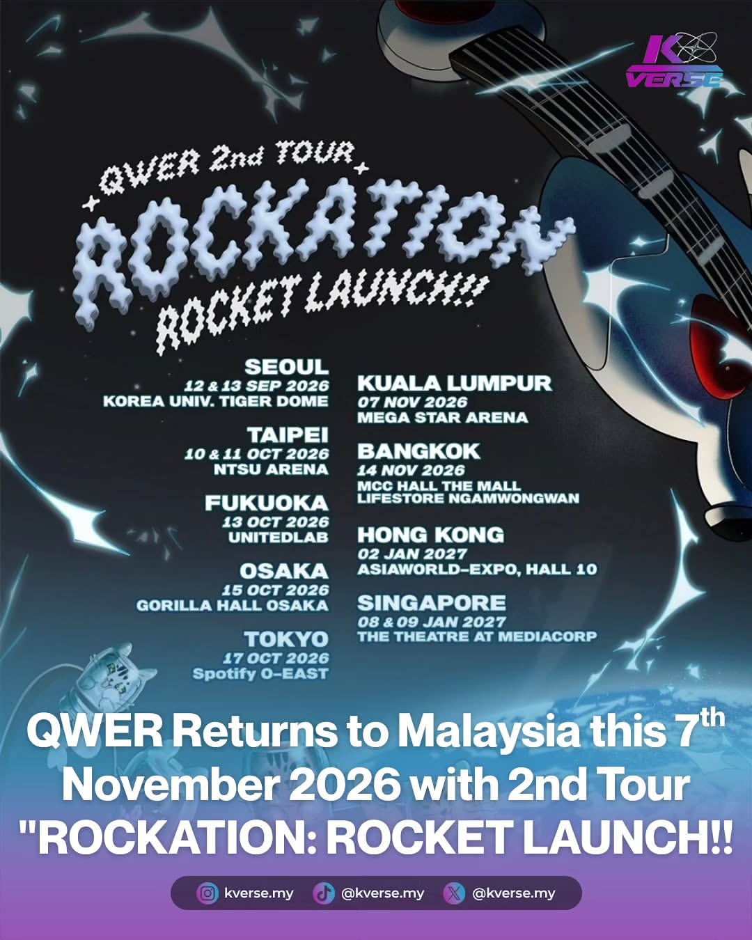 QWER - ROCKATION: ROCKET LAUNCH Tour