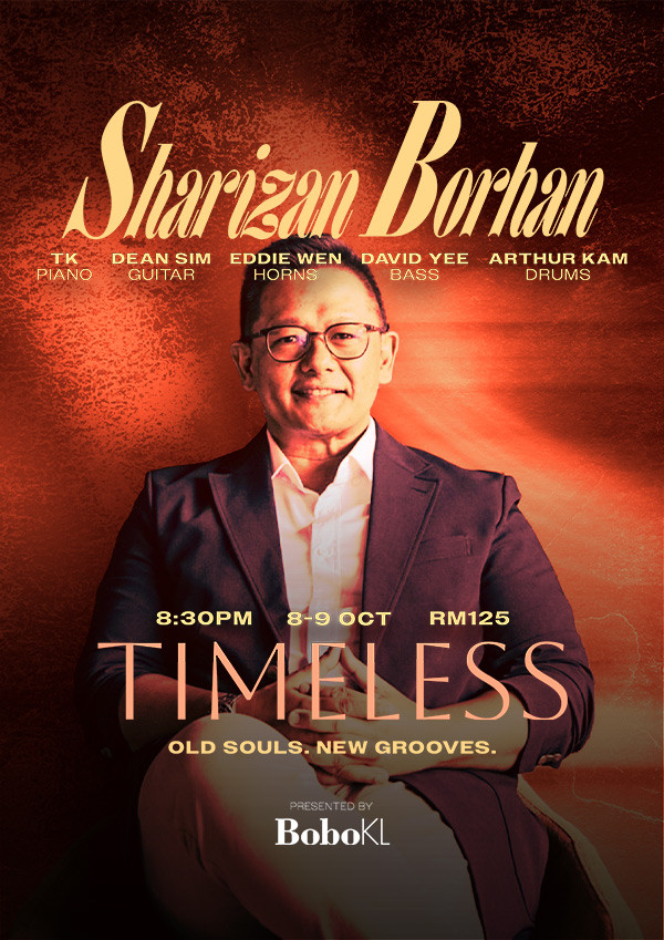 Sharizan Borhan - Sharizan Borhan : Timeless concert poster