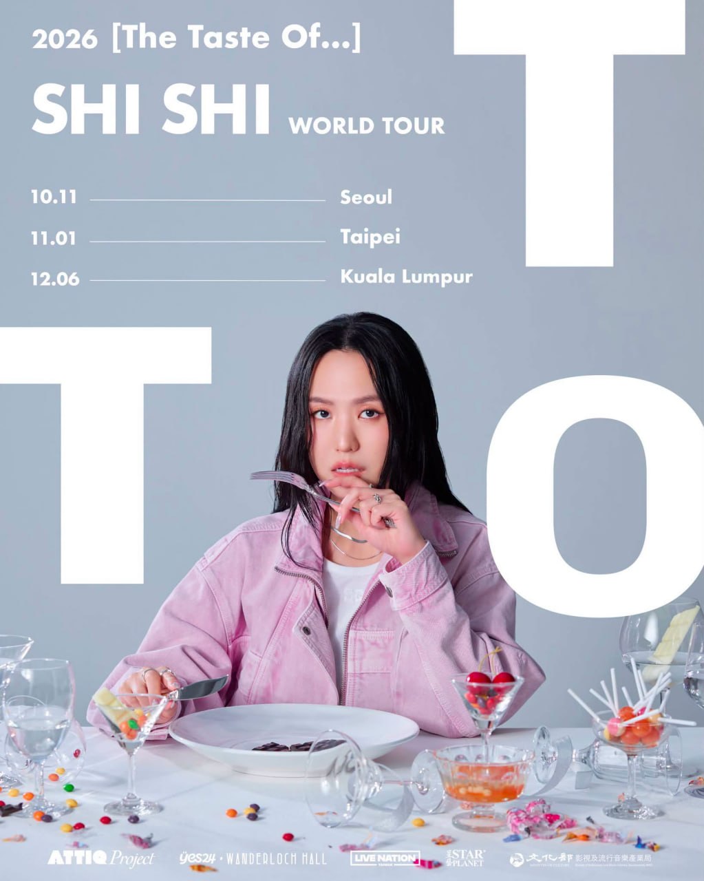 Shi Shi (孫盛希) - [The Taste Of…] World Tour concert poster