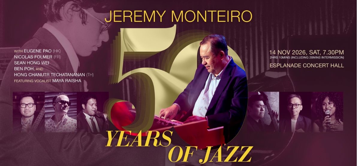 Jeremy Monteiro concert poster