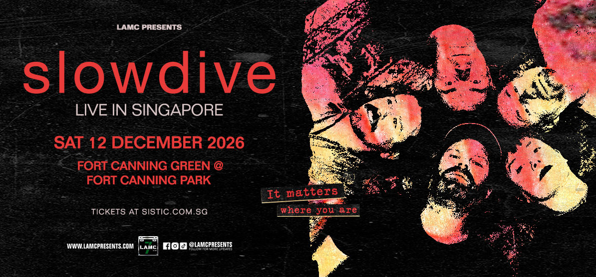 SLOWDIVE concert poster