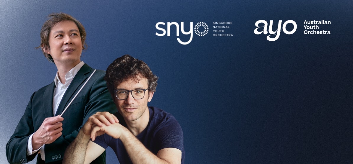 Singapore National Youth Orchestra & Australian Youth Orchestra concert poster