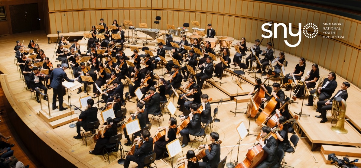 Singapore National Youth Orchestra concert poster