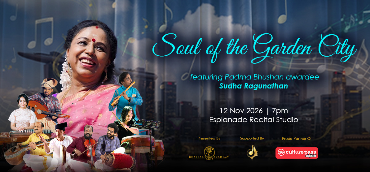 Sudha Ragunathan concert poster