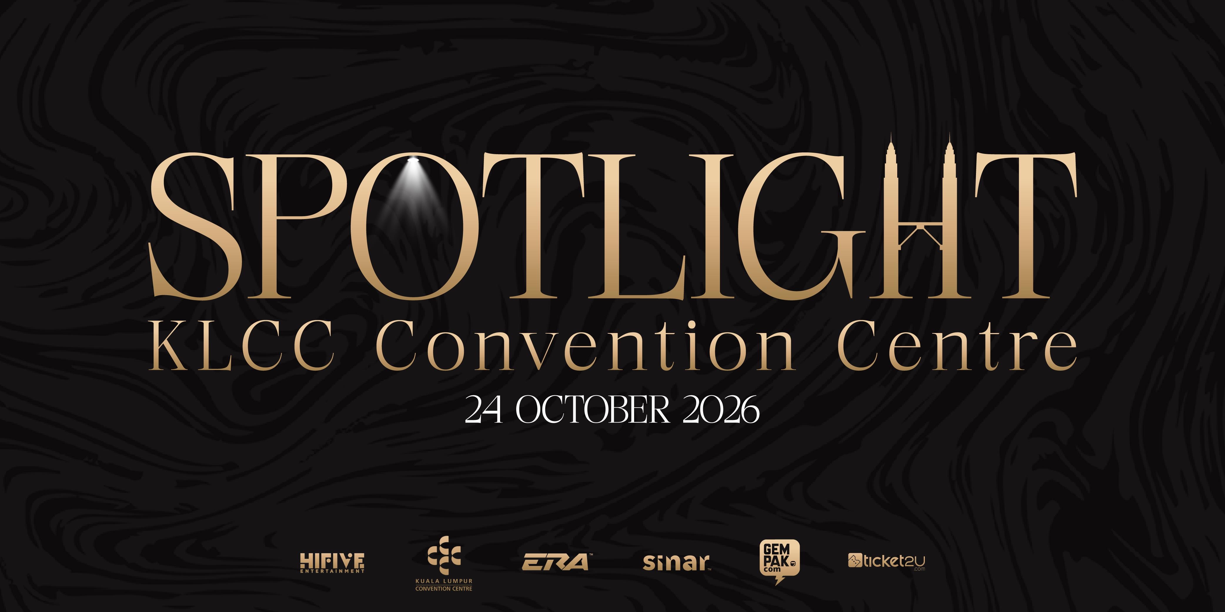 Orked Farhan - SPOTLIGHT KLCC Convention Centre concert poster