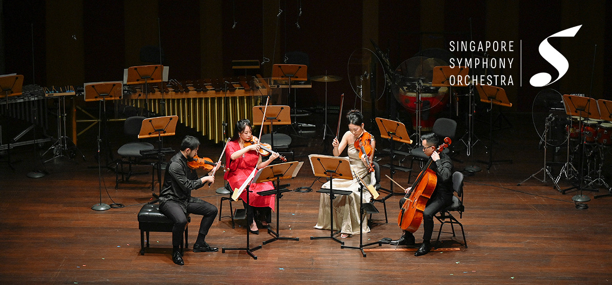 Singapore Symphony Orchestra concert poster