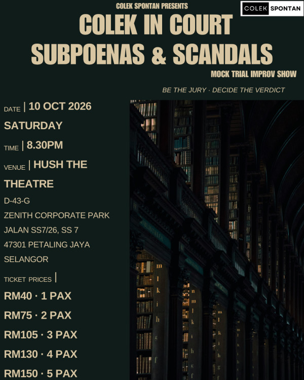 Subpoena & Scandal - Subpoena & Scandal: Mock Trial Improv Show