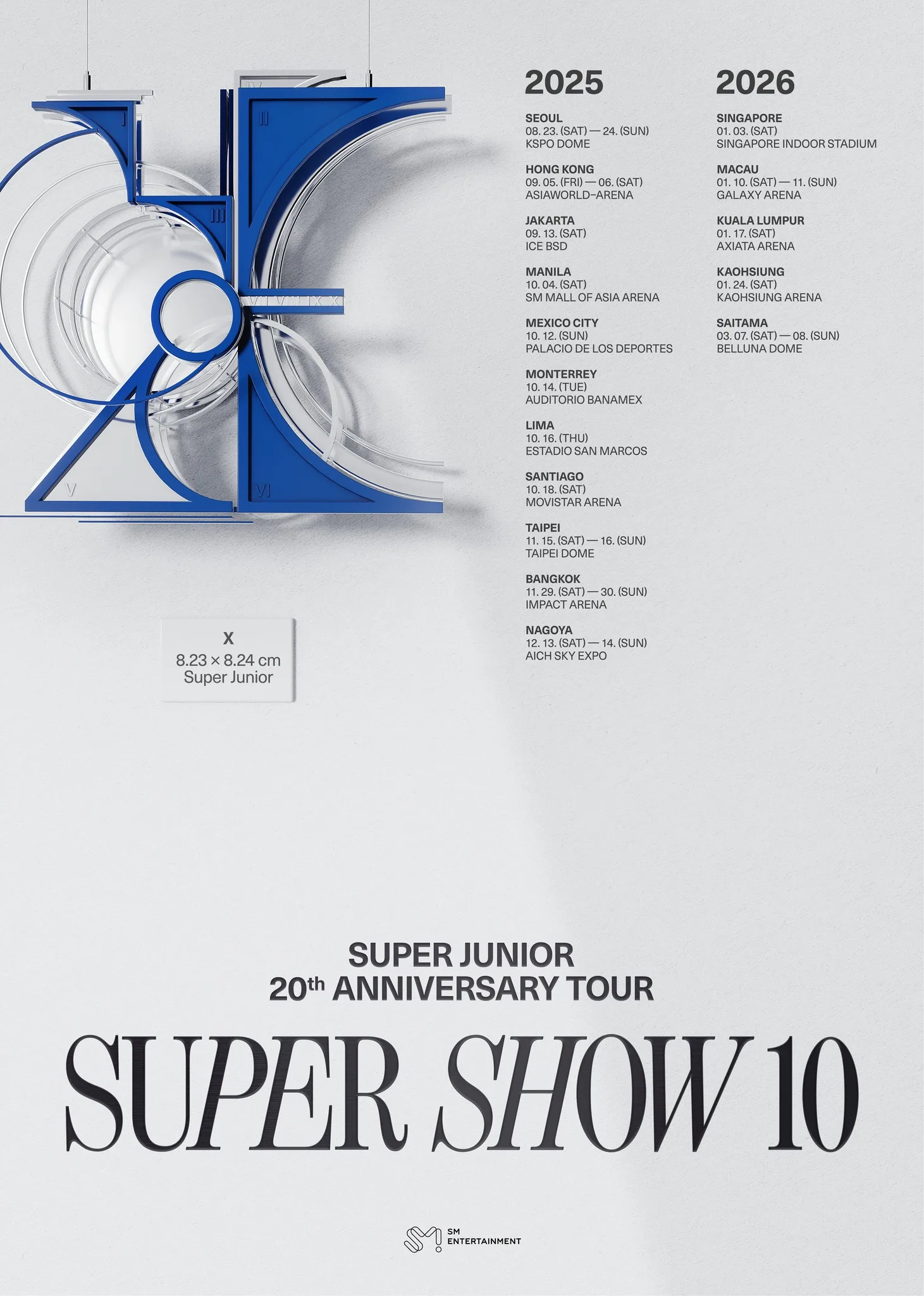 Super Junior - 20th Anniversary World Tour