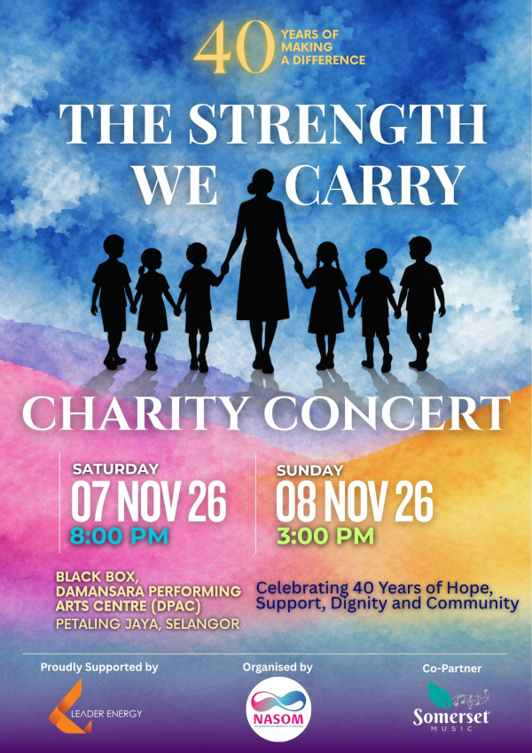 DPAC (The Strength We Carry) - THE STRENGTH WE CARRY CONCERT concert poster
