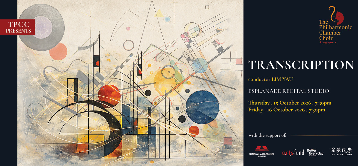 The Philharmonic Choral Society concert poster