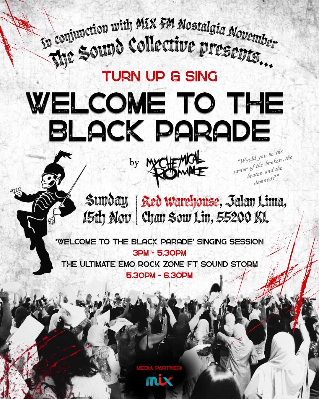 The Sound Collective - Turn Up & Sing - WELCOME TO THE BLACK PARADE