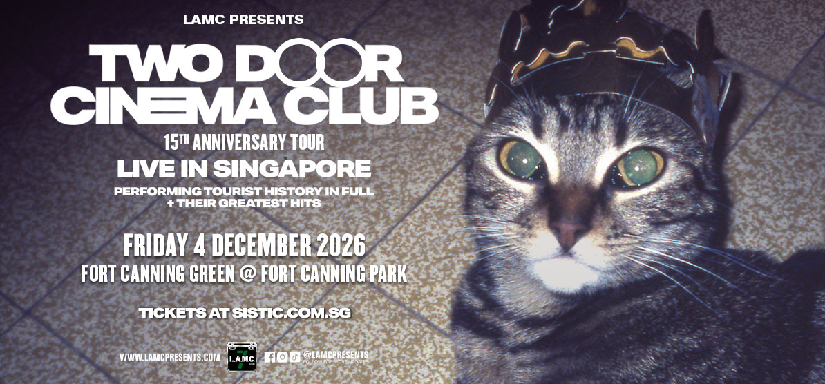 Two Door Cinema Club concert poster